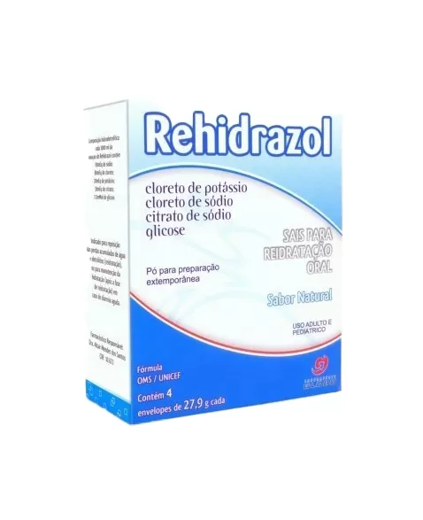 REHIDRAZOL PÓ NATURAL C/4ENV (100)