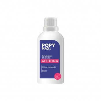 REMOVEDOR ESMALTE C/ACETONA POPY MAX 100ML