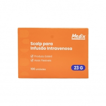 SCALP POLYBAG 23G LUER LOCK C/100