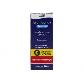 BROMOPRIDA SOL 4MG/ML 20ML