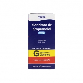 CLOR PROPRANOLOL 40MG C/30COMP (100)