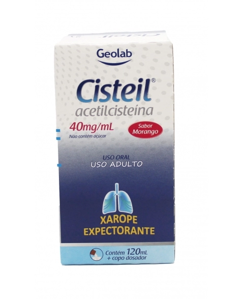 Cisteil 40mg Xarope Expectorante 120ml