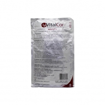 ELETRODO CARDIO C/GEL ADULTO-VITALCOR HS12(50)