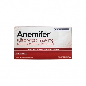 ANEMIFER - SULFATO FERROSO C/50 COMP