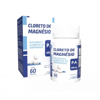 CLORETO DE MAGNESIO 500MG C/60COMP (12)