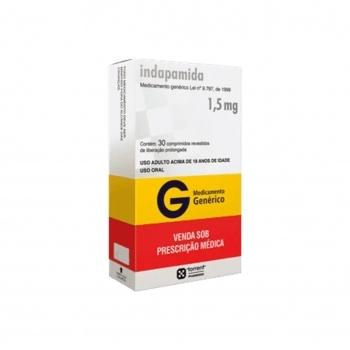 INDAPAMIDA 1,5MG 30COMP