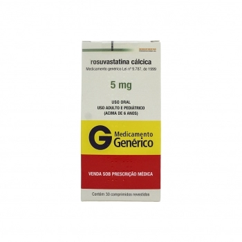 ROSUVASTATINA 5MG 30COMP