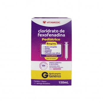 CLOR FEXOFENADINA 6MG/ML 150ML