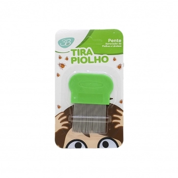 PENTE DE ACO TIRA PIOLHO (ROSA) BASIC