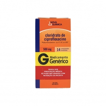 CLOR CIPROFLOXACINO 500MG 14COMP