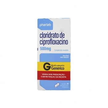CLOR CIPROFLOXACINO 500MG 14COMP