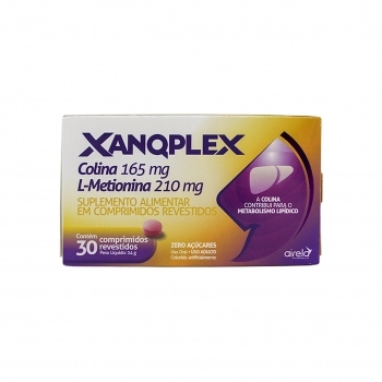 XANQPLEX-COLINA 165MG+L-METIONINA 210MG 30COMP