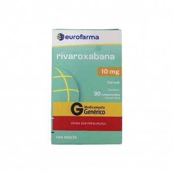 RIVAROXABANA 10MG 30COMP