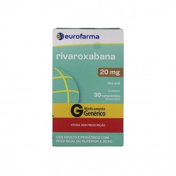 RIVAROXABANA 20MG 30COMP