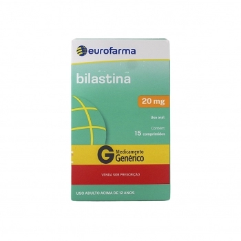 BILASTINA 20MG 15COMP