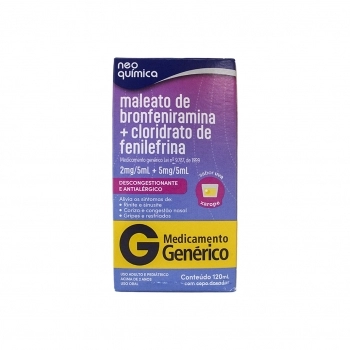 BRONFENIRAMINA+FENILEF SOL GTS 20ML GEN
