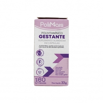 POLIMAIS POLIVITAMINICO GESTANTE 60CAPS