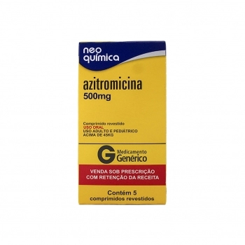 AZITROMICINA 500MG 5COMP (100)