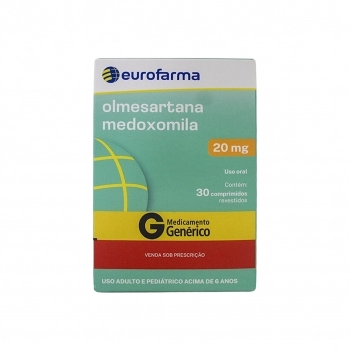 OLMESARTANA 20MG 30COMP