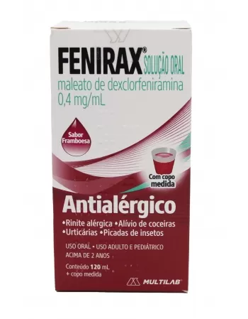 FENIRAX - MAL DEXCLORFENIRAMINA 120ML (60)