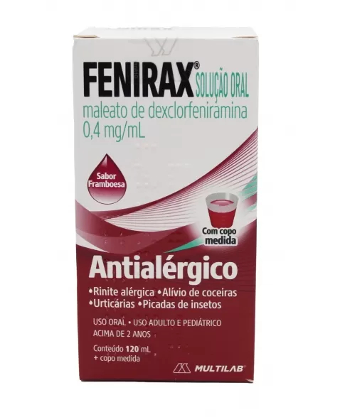 FENIRAX - MAL DEXCLORFENIRAMINA 120ML (60)