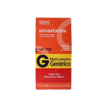 SINVASTATINA 40MG 30COMP (200)