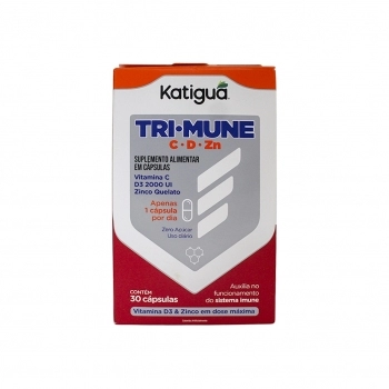 TRIMUNE 600MG D3+C+ZN 30CAPS