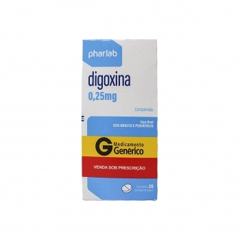 DIGOXINA 0,25MG 20COMP (90)