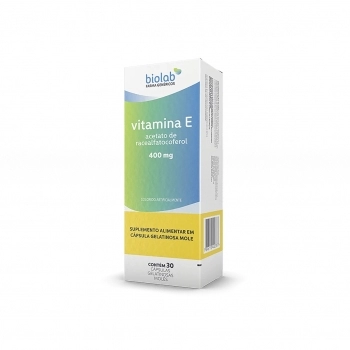 VITAMINA E 400MG 30CAPS
