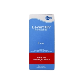 LEVERCTIN - IVERMECTINA 6MG 4COMP