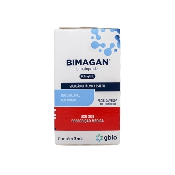 BIMAGAN - BIMATOPROSTA 0,3MG/ML 3ML - GBIO