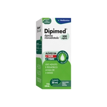 DIPIMED - DIPIRONA GTS 500MG/ML 20ML (180)