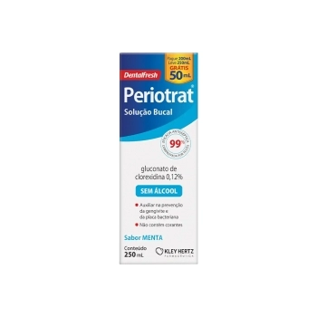 PERIOTRAT S/ ALCOOL 0,12% MENTA 250ML