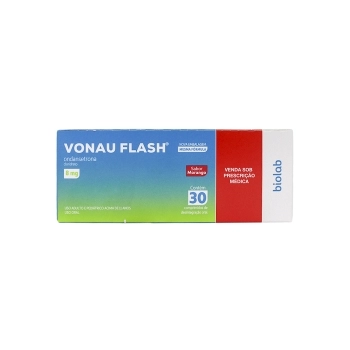 VONAU FLACH - CLOR ONDANSETRONA MORANGO 4MG 30COMP