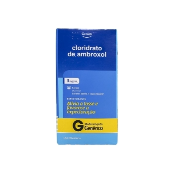 CLOR AMBROXOL XPE PED 3MG/ML 120ML(24)