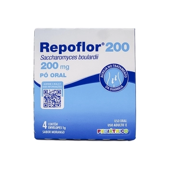 REPOFLOR 200MG 4ENV - PEDIATRICO