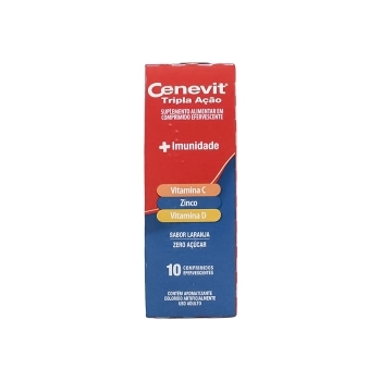 CENEVIT ZINCO 1G COMP EFERV C/10