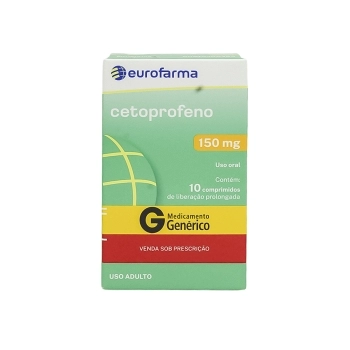 CETOPROFENO 150MG 10COMP (100)