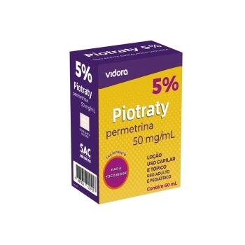 PIOTRATY - PERMETRINA 5% 60ML (60)