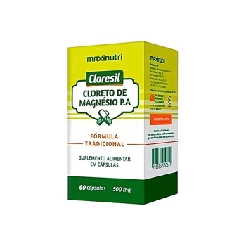 CLORESIL- CLORETO DE MANESIO 500MG C/60CAPS