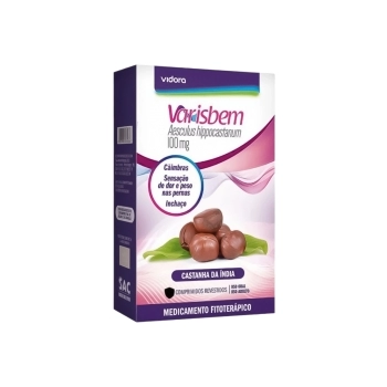 VARISBEM - CASTANHA DA INDIA 100MG 30COMP
