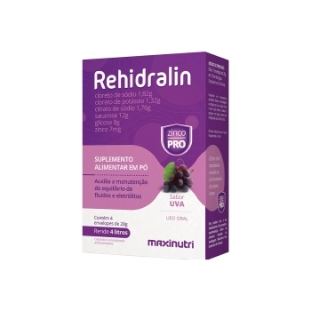 REHIDRALIN PO 28G - AGUA DE COCO C/04ENV