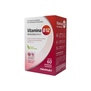 B12 DOSE MAXIMA METILCOBALAMINA 60CAPS (12)
