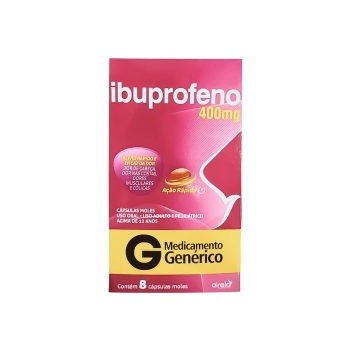 IBUPROFENO 400MG 8CAPS