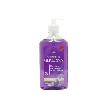 SABONETE LIQUIDO GLICERINADO LAVANDA 480ML