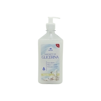 SABONETE LIQUIDO GLICERINADO ALGODAO 480ML