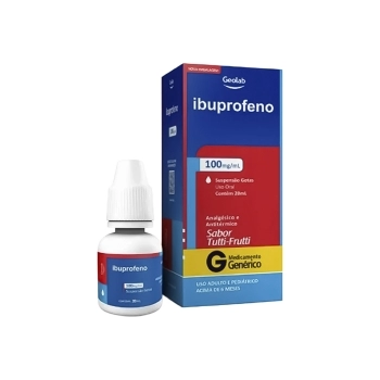 IBUPROFENO TUTTI-FRUTTI GTS 100MG/ML 20ML(60)