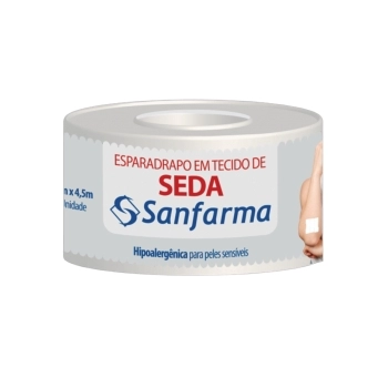 ESPARADRAPO TECIDO DE SEDA 25MMX4,5M