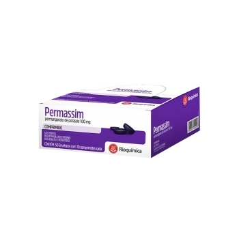 PERMASSIM - PERMANGANATO DE POT 100MG 50X10COMP