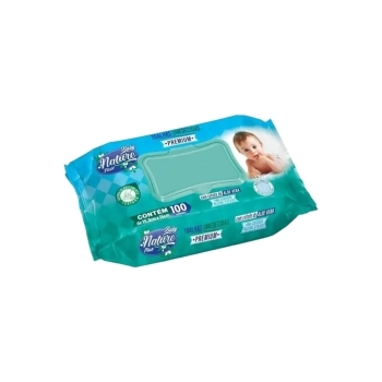 TOALHA UMEDECIDA NATURE PLUS BABY C/100 UND(12)